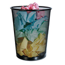 Universal® wholesale. UNIVERSAL® Mesh Wastebasket, 18 Qt, Black. HSD Wholesale: Janitorial Supplies, Breakroom Supplies, Office Supplies.