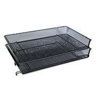 Universal® wholesale. UNIVERSAL® Deluxe Mesh Stacking Side Load Tray, 1 Section, Legal Size Files, 17