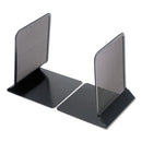 Universal® wholesale. UNIVERSAL® Metal Mesh Bookends, 5 3-8" X 6 3-4", Black. HSD Wholesale: Janitorial Supplies, Breakroom Supplies, Office Supplies.