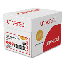 Load image into Gallery viewer, Universal® wholesale. UNIVERSAL 30% Recycled Copy Paper, 92 Bright, 20 Lb, 8.5 X 11, White, 500 Sheets-ream, 5 Reams-carton. HSD Wholesale: Janitorial Supplies, Breakroom Supplies, Office Supplies.