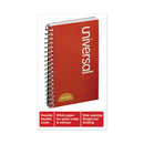 Universal® wholesale. UNIVERSAL® Wirebound Memo Book, Narrow Rule, 5 X 3, White, 50 Sheets, 12-pack. HSD Wholesale: Janitorial Supplies, Breakroom Supplies, Office Supplies.