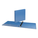 Universal® wholesale. UNIVERSAL® Deluxe Round Ring View Binder, 3 Rings, 1.5" Capacity, 11 X 8.5, Light Blue. HSD Wholesale: Janitorial Supplies, Breakroom Supplies, Office Supplies.