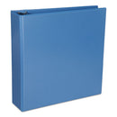 Universal® wholesale. UNIVERSAL® Deluxe Round Ring View Binder, 3 Rings, 2" Capacity, 11 X 8.5, Light Blue. HSD Wholesale: Janitorial Supplies, Breakroom Supplies, Office Supplies.