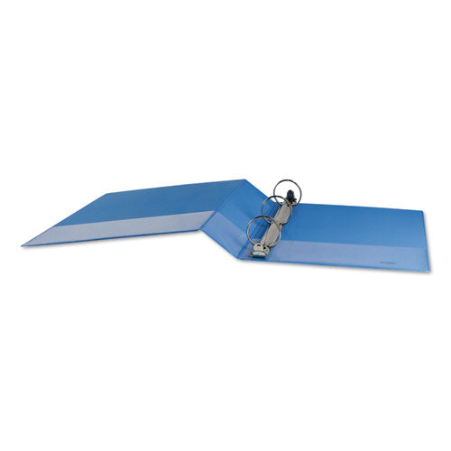 Universal® wholesale. UNIVERSAL® Deluxe Round Ring View Binder, 3 Rings, 2" Capacity, 11 X 8.5, Light Blue. HSD Wholesale: Janitorial Supplies, Breakroom Supplies, Office Supplies.