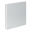 Universal® wholesale. UNIVERSAL® Slant-ring View Binder, 3 Rings, 1" Capacity, 11 X 8.5, White, 4-pack. HSD Wholesale: Janitorial Supplies, Breakroom Supplies, Office Supplies.