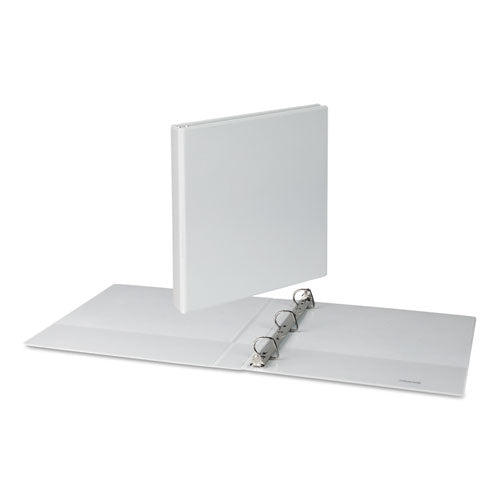 Universal® wholesale. UNIVERSAL® Slant-ring View Binder, 3 Rings, 1" Capacity, 11 X 8.5, White, 4-pack. HSD Wholesale: Janitorial Supplies, Breakroom Supplies, Office Supplies.