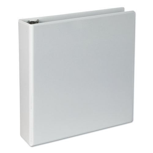 Universal® wholesale. UNIVERSAL® Slant-ring View Binder, 3 Rings, 2" Capacity, 11 X 8.5, White, 4-pack. HSD Wholesale: Janitorial Supplies, Breakroom Supplies, Office Supplies.