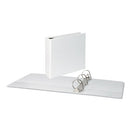Universal® wholesale. UNIVERSAL® Slant-ring View Binder, 3 Rings, 3" Capacity, 11 X 8.5, White. HSD Wholesale: Janitorial Supplies, Breakroom Supplies, Office Supplies.