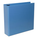 Universal® wholesale. UNIVERSAL® Deluxe Round Ring View Binder, 3 Rings, 3" Capacity, 11 X 8.5, Light Blue. HSD Wholesale: Janitorial Supplies, Breakroom Supplies, Office Supplies.
