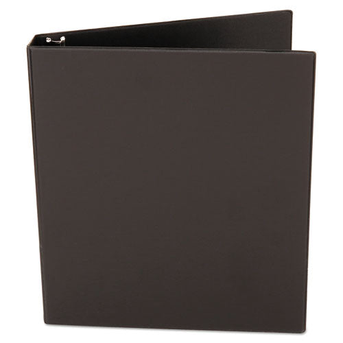 Universal® wholesale. UNIVERSAL Deluxe Non-view D-ring Binder With Label Holder, 3 Rings, 1" Capacity, 11 X 8.5, Black. HSD Wholesale: Janitorial Supplies, Breakroom Supplies, Office Supplies.