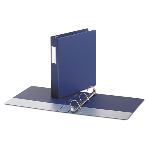 Universal® wholesale. UNIVERSAL Deluxe Non-view D-ring Binder With Label Holder, 3 Rings, 1.5" Capacity, 11 X 8.5, Royal Blue. HSD Wholesale: Janitorial Supplies, Breakroom Supplies, Office Supplies.