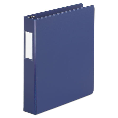 Universal® wholesale. UNIVERSAL Deluxe Non-view D-ring Binder With Label Holder, 3 Rings, 1.5" Capacity, 11 X 8.5, Royal Blue. HSD Wholesale: Janitorial Supplies, Breakroom Supplies, Office Supplies.