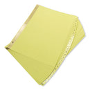 Universal® wholesale. UNIVERSAL® Deluxe Preprinted Plastic Coated Tab Dividers With Black Printing, 25-tab, A To Z, 11 X 8.5, Buff, 1 Set. HSD Wholesale: Janitorial Supplies, Breakroom Supplies, Office Supplies.