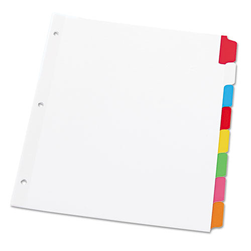 Universal® wholesale. UNIVERSAL® Deluxe Write-on-erasable Tab Index, 8-tab, 11 X 8.5, White, 1 Set. HSD Wholesale: Janitorial Supplies, Breakroom Supplies, Office Supplies.