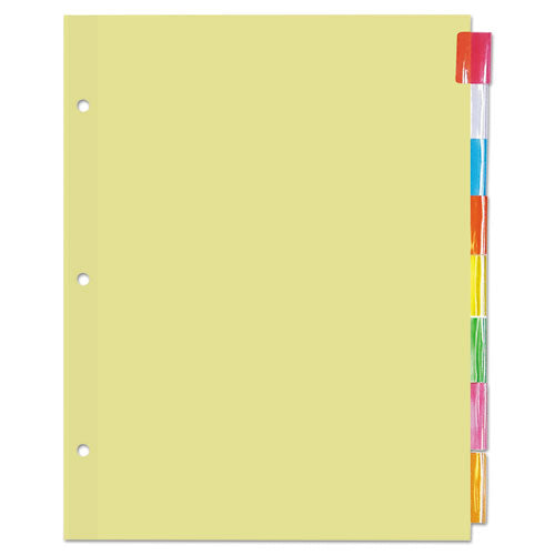 Universal® wholesale. UNIVERSAL® Insertable Tab Index, 8-tab, 11 X 8.5, Buff, 24 Sets. HSD Wholesale: Janitorial Supplies, Breakroom Supplies, Office Supplies.