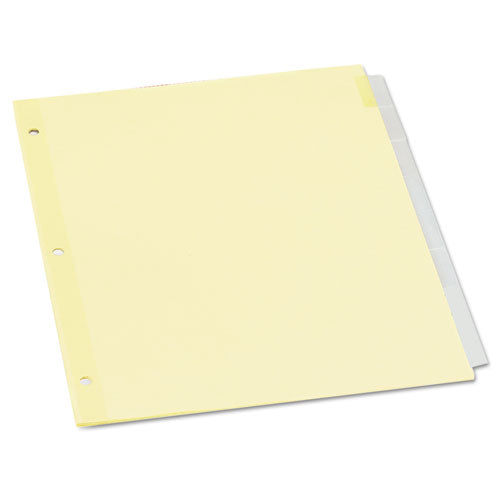 UNIVERSAL® Insertable Tab Index, 8-tab, 11 X 8.5, Buff, 24 Sets