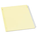 Universal® wholesale. UNIVERSAL® Insertable Tab Index, 8-tab, 11 X 8.5, Buff, 24 Sets. HSD Wholesale: Janitorial Supplies, Breakroom Supplies, Office Supplies.
