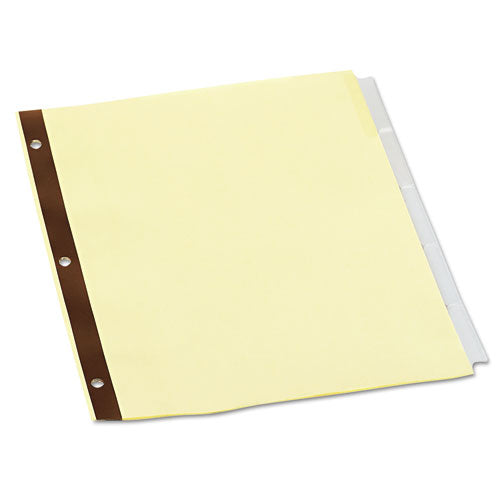 Universal® wholesale. UNIVERSAL® Deluxe Extended Insertable Tab Indexes, 5-tab, 11 X 8.5, Buff, 24 Sets. HSD Wholesale: Janitorial Supplies, Breakroom Supplies, Office Supplies.