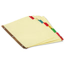 Universal® wholesale. UNIVERSAL® Deluxe Extended Insertable Tab Indexes, 8-tab, 11 X 8.5, Buff, 24 Sets. HSD Wholesale: Janitorial Supplies, Breakroom Supplies, Office Supplies.