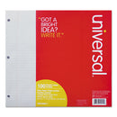 Universal® wholesale. UNIVERSAL® Filler Paper, 3-hole, 8.5 X 11, Medium-college Rule, 100-pack. HSD Wholesale: Janitorial Supplies, Breakroom Supplies, Office Supplies.