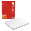 Universal® wholesale. UNIVERSAL® Filler Paper, 3-hole, 8.5 X 11, Medium-college Rule, 100-pack. HSD Wholesale: Janitorial Supplies, Breakroom Supplies, Office Supplies.
