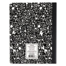 Universal® wholesale. UNIVERSAL® Composition Book, Wide-legal Rule, Black Marble Cover, 9.75 X 7.5, 100 Sheets, 6-pack. HSD Wholesale: Janitorial Supplies, Breakroom Supplies, Office Supplies.