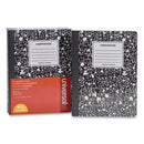 Universal® wholesale. UNIVERSAL® Composition Book, Wide-legal Rule, Black Marble Cover, 9.75 X 7.5, 100 Sheets, 6-pack. HSD Wholesale: Janitorial Supplies, Breakroom Supplies, Office Supplies.