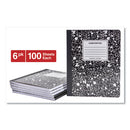 Universal® wholesale. UNIVERSAL® Composition Book, Medium-college Rule, Black Marble, 9.75 X 7.5, 100 Sheets, 6-pack. HSD Wholesale: Janitorial Supplies, Breakroom Supplies, Office Supplies.