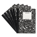 Universal® wholesale. UNIVERSAL® Composition Book, Medium-college Rule, Black Marble, 9.75 X 7.5, 100 Sheets, 6-pack. HSD Wholesale: Janitorial Supplies, Breakroom Supplies, Office Supplies.