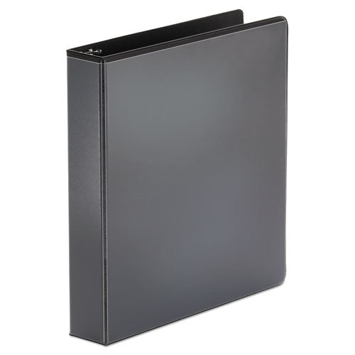 Universal® wholesale. UNIVERSAL® Economy Round Ring View Binder, 3 Rings, 1.5" Capacity, 11 X 8.5, Black. HSD Wholesale: Janitorial Supplies, Breakroom Supplies, Office Supplies.