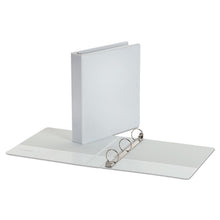 Load image into Gallery viewer, Universal® wholesale. UNIVERSAL® Economy Round Ring View Binder, 3 Rings, 1.5&quot; Capacity, 11 X 8.5, White. HSD Wholesale: Janitorial Supplies, Breakroom Supplies, Office Supplies.