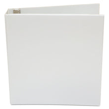 Load image into Gallery viewer, Universal® wholesale. UNIVERSAL® Economy Round Ring View Binder, 3 Rings, 1.5&quot; Capacity, 11 X 8.5, White. HSD Wholesale: Janitorial Supplies, Breakroom Supplies, Office Supplies.