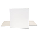 Universal® wholesale. UNIVERSAL® Economy Round Ring View Binder, 3 Rings, 1.5" Capacity, 11 X 8.5, White. HSD Wholesale: Janitorial Supplies, Breakroom Supplies, Office Supplies.