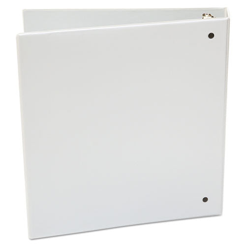 Universal® wholesale. UNIVERSAL® Economy Round Ring View Binder, 3 Rings, 1.5" Capacity, 11 X 8.5, White. HSD Wholesale: Janitorial Supplies, Breakroom Supplies, Office Supplies.