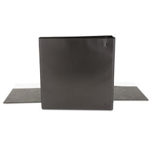 Load image into Gallery viewer, Universal® wholesale. UNIVERSAL® Economy Round Ring View Binder, 3 Rings, 2&quot; Capacity, 11 X 8.5, Black. HSD Wholesale: Janitorial Supplies, Breakroom Supplies, Office Supplies.