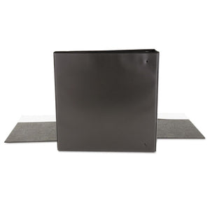 Universal® wholesale. UNIVERSAL® Economy Round Ring View Binder, 3 Rings, 2" Capacity, 11 X 8.5, Black. HSD Wholesale: Janitorial Supplies, Breakroom Supplies, Office Supplies.