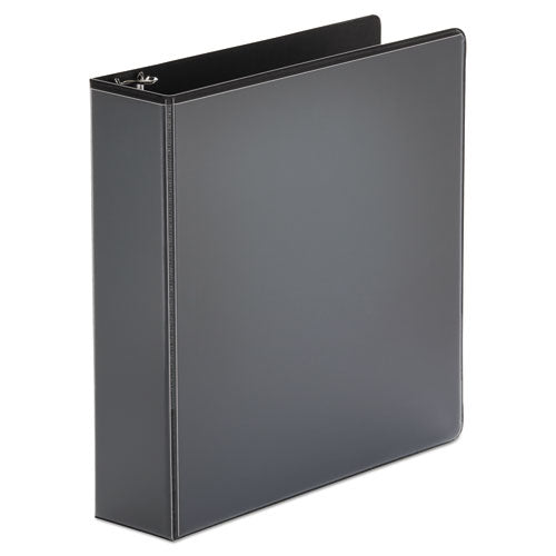 Universal® wholesale. UNIVERSAL® Economy Round Ring View Binder, 3 Rings, 2" Capacity, 11 X 8.5, Black. HSD Wholesale: Janitorial Supplies, Breakroom Supplies, Office Supplies.