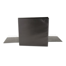 Load image into Gallery viewer, Universal® wholesale. UNIVERSAL® Economy Round Ring View Binder, 3 Rings, 3&quot; Capacity, 11 X 8.5, Black. HSD Wholesale: Janitorial Supplies, Breakroom Supplies, Office Supplies.