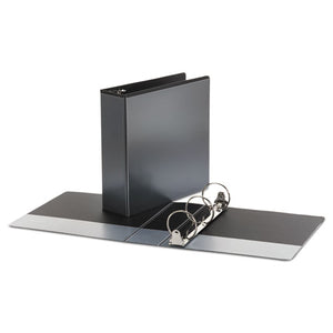 Universal® wholesale. UNIVERSAL® Economy Round Ring View Binder, 3 Rings, 3" Capacity, 11 X 8.5, Black. HSD Wholesale: Janitorial Supplies, Breakroom Supplies, Office Supplies.