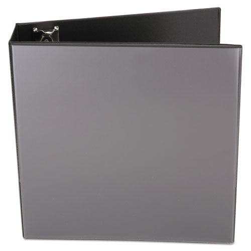 Universal® wholesale. UNIVERSAL® Economy Round Ring View Binder, 3 Rings, 3" Capacity, 11 X 8.5, Black. HSD Wholesale: Janitorial Supplies, Breakroom Supplies, Office Supplies.