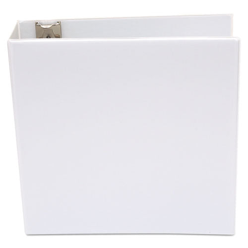 Universal® wholesale. UNIVERSAL® Economy Round Ring View Binder, 3 Rings, 3" Capacity, 11 X 8.5, White. HSD Wholesale: Janitorial Supplies, Breakroom Supplies, Office Supplies.