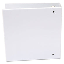 Load image into Gallery viewer, Universal® wholesale. UNIVERSAL® Economy Round Ring View Binder, 3 Rings, 3&quot; Capacity, 11 X 8.5, White. HSD Wholesale: Janitorial Supplies, Breakroom Supplies, Office Supplies.