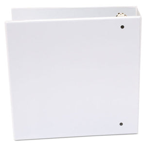 Universal® wholesale. UNIVERSAL® Economy Round Ring View Binder, 3 Rings, 3" Capacity, 11 X 8.5, White. HSD Wholesale: Janitorial Supplies, Breakroom Supplies, Office Supplies.