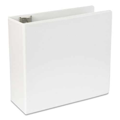 Universal® wholesale. UNIVERSAL® Slant-ring View Binder, 3 Rings, 5" Capacity, 11 X 8.5, White. HSD Wholesale: Janitorial Supplies, Breakroom Supplies, Office Supplies.