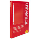 Universal® wholesale. UNIVERSAL® Standard Sheet Protector, Standard, 8 1-2 X 11, Clear, Non-glare, 100-box. HSD Wholesale: Janitorial Supplies, Breakroom Supplies, Office Supplies.