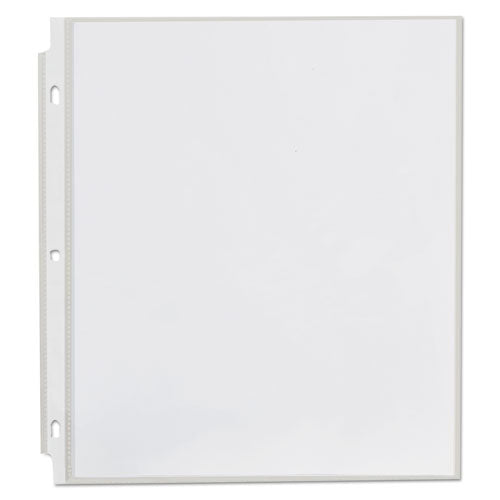 Universal® wholesale. UNIVERSAL® Top-load Poly Sheet Protectors, Std Gauge, Nonglare, Clear, 50-pack. HSD Wholesale: Janitorial Supplies, Breakroom Supplies, Office Supplies.