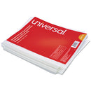 Universal® wholesale. UNIVERSAL® Top-load Poly Sheet Protectors, Std Gauge, Nonglare, Clear, 50-pack. HSD Wholesale: Janitorial Supplies, Breakroom Supplies, Office Supplies.