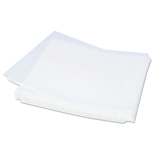 Universal® wholesale. UNIVERSAL® Top-load Poly Sheet Protectors, Nonglare, Economy, Letter, 200-box. HSD Wholesale: Janitorial Supplies, Breakroom Supplies, Office Supplies.