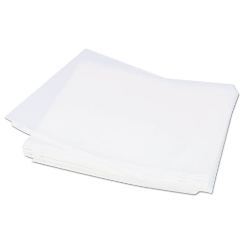 Universal® wholesale. UNIVERSAL® Top-load Poly Sheet Protectors, Heavy Gauge, Nonglare, Clear 50-pack. HSD Wholesale: Janitorial Supplies, Breakroom Supplies, Office Supplies.