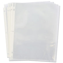 Load image into Gallery viewer, Universal® wholesale. UNIVERSAL® Top-load Poly Sheet Protectors, Economy, Letter, 100-box. HSD Wholesale: Janitorial Supplies, Breakroom Supplies, Office Supplies.